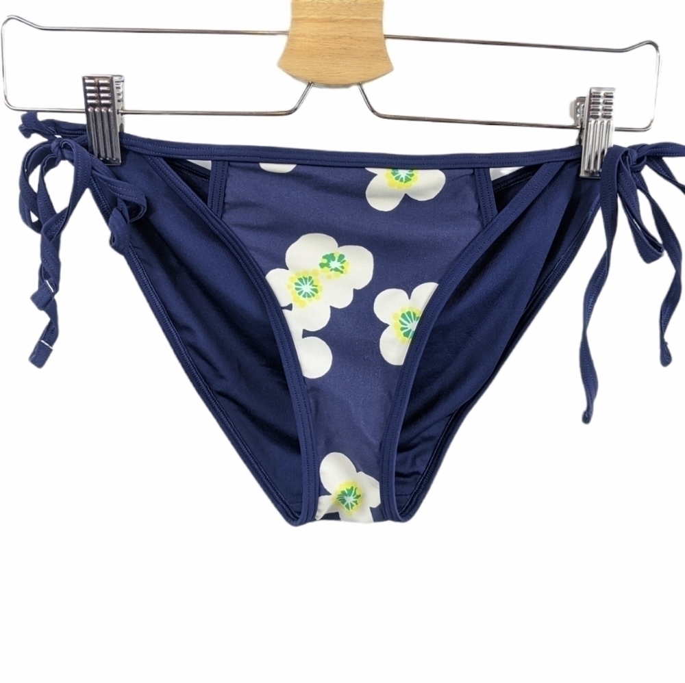 Aerie Floral Tie Style Bikini Bottom Sz S